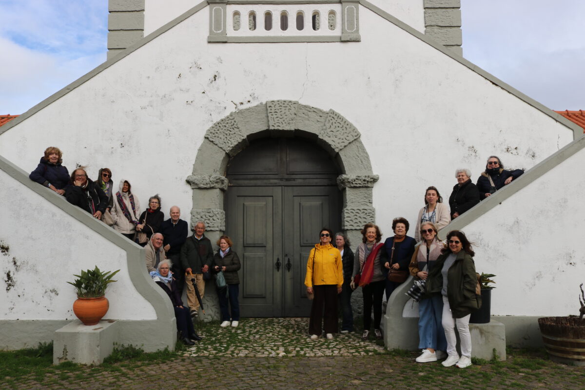Visita da Universidade Sénior do CCPC às adegas do vinho de Carcavelos